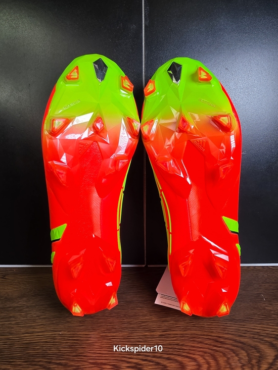 Adidas Predator Edge+ FG Game Data Pack GW1039 Solar Red Cleats Men Size 10.5 main image 12